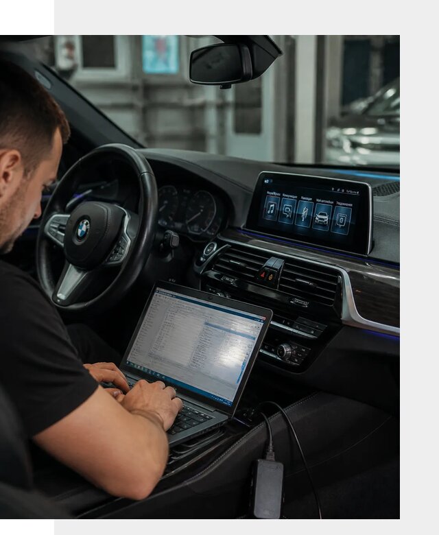 Русификация мультимедиа BMW для авто под ключ в Миассе