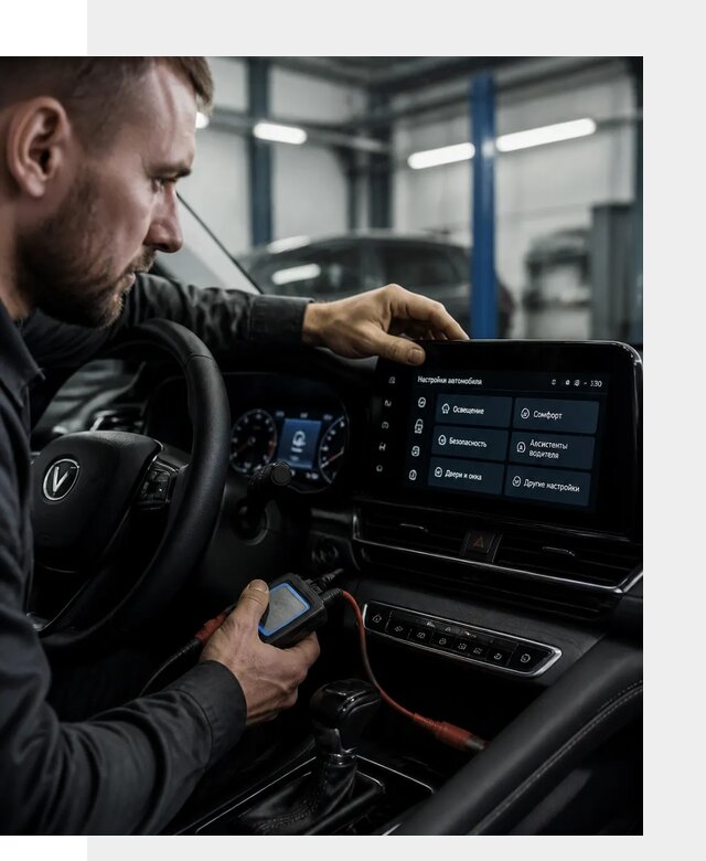 Русификация Changan CS55 и мультимедиа под ключ в Миассе