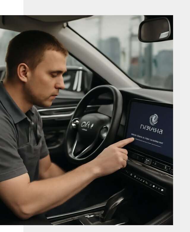 Установка приложений Changan и сервисов в авто в Миассе