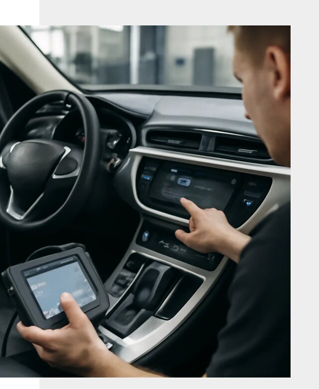 Русификация Geely Atlas мультимедиа и меню в Миассе