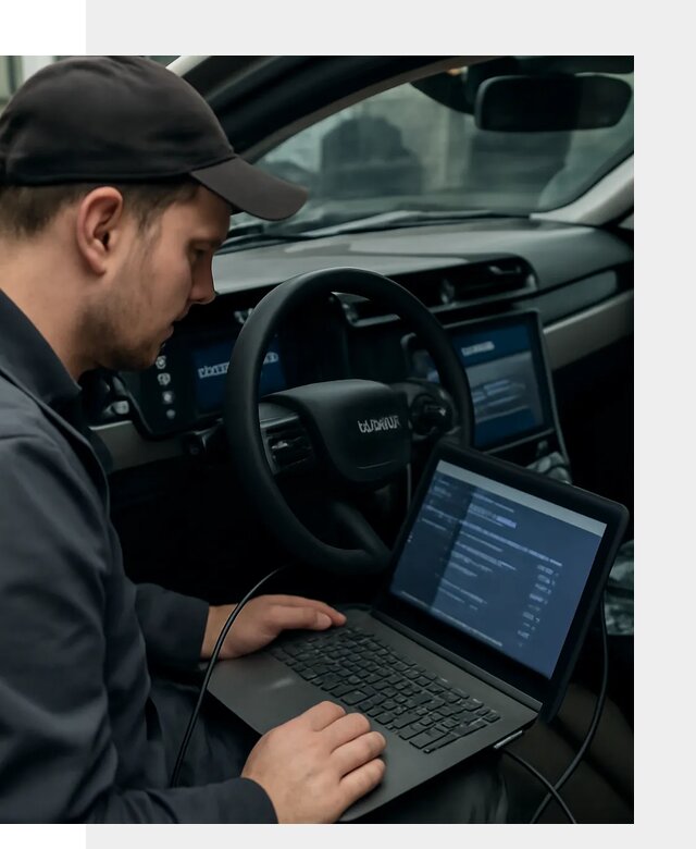 Профессиональная русификация автомобилей Lynk Co в Миассе