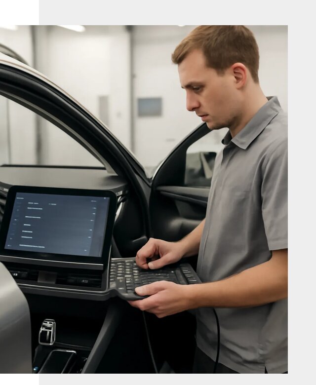 Русификация мультимедиа автомобилей Lynk Co в Миассе