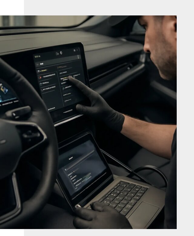 Русификация приборной панели Rising автомобиля в Миассе