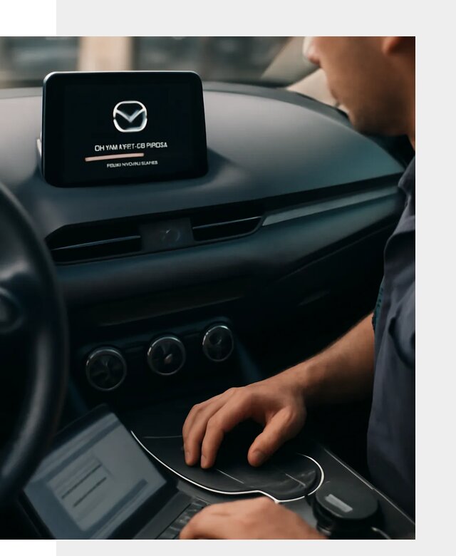 Установка приложений Mazda на мультимедийную систему в Миассе