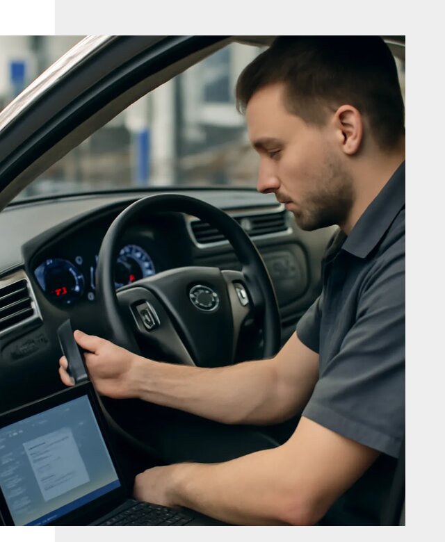 Русификация приборной панели Nissan для авто в Миассе