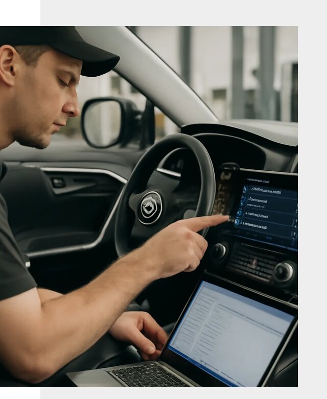 Русификация мультимедиа Toyota для автомобилей в Миассе