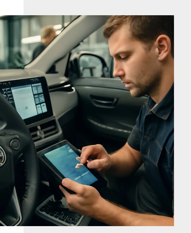 Установка приложений Toyota на мультимедиа в Миассе